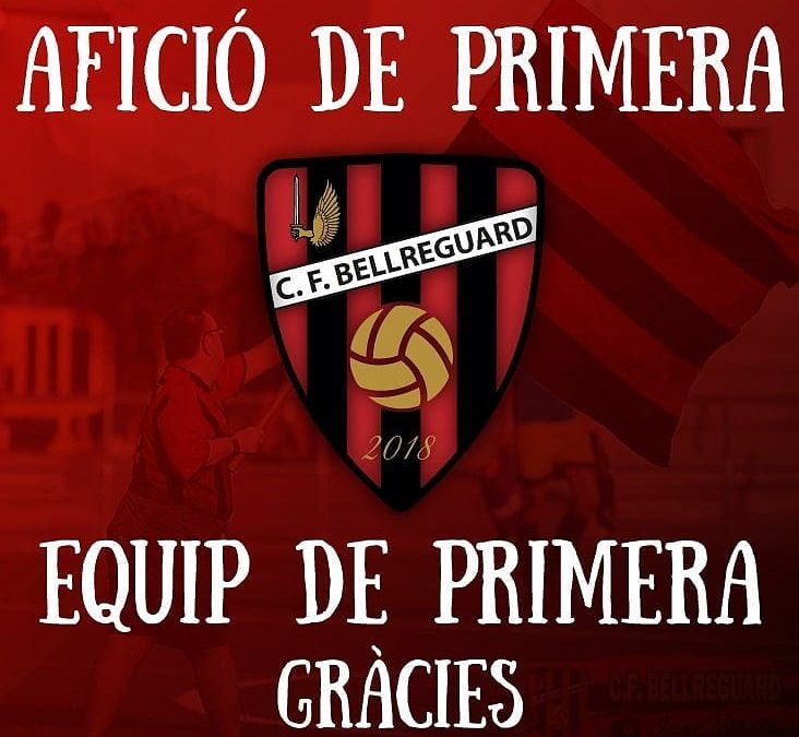 L’Ajuntament felicita al CF Bellreguard pel seu ascens a Primera Regional