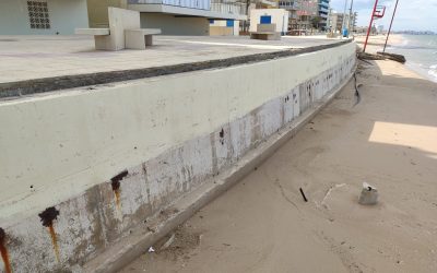 Bellreguard instal·larà una barana provisional per garantir la seguretat a la platja aquest estiu