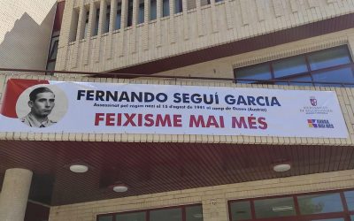 Unes Jornades de Memòria Democràtica homenatjaran a Fernando Seguí Garcia i les víctimes del feixisme a Bellreguard