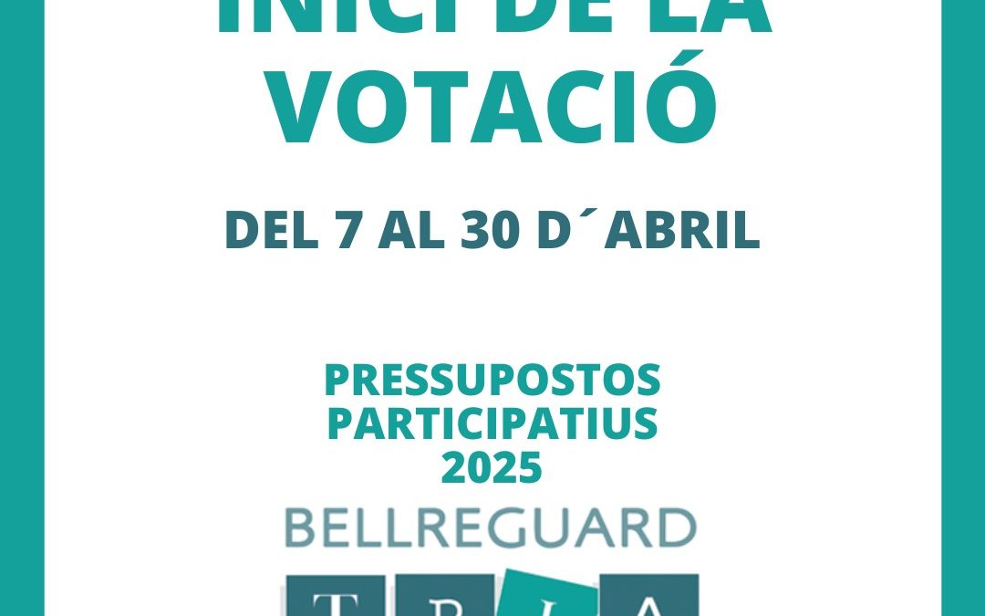 Bellreguard inicia la fase de votació dels Pressupostos Participatius de 2025