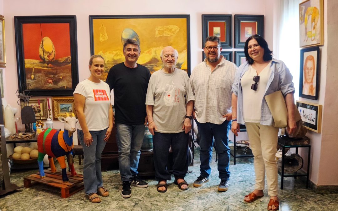 Bellreguard enceta el procediment per nomenar Fill Predilecte del municipi al pintor Vicent Aunión